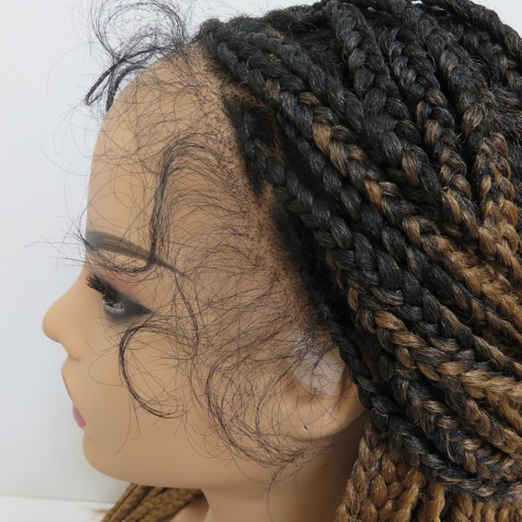 Outre Knotless Triangle Part Braids HD Lace Frontal Wig - Picture 9 of 15
